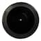 Hello Honey® 12" Black Coastal Embossed Textured Stoneware Planter